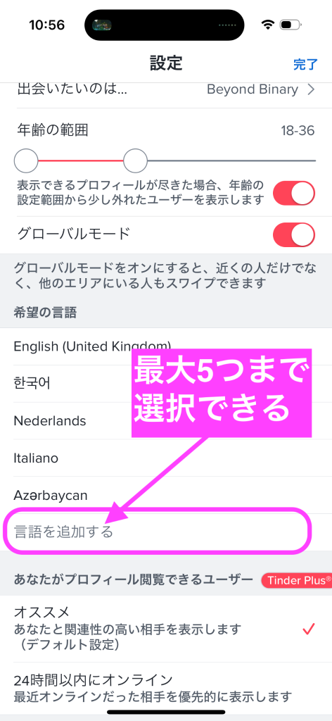 Tinder（ティンダー）で外国人に出会う方法3