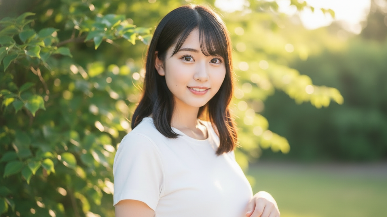 業者が使用する美人写真のイメージ